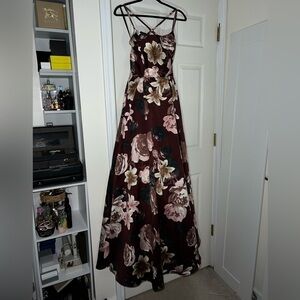 Windsor prom dress, A-line dress, ballgown, prom, red dress, Windsor dress